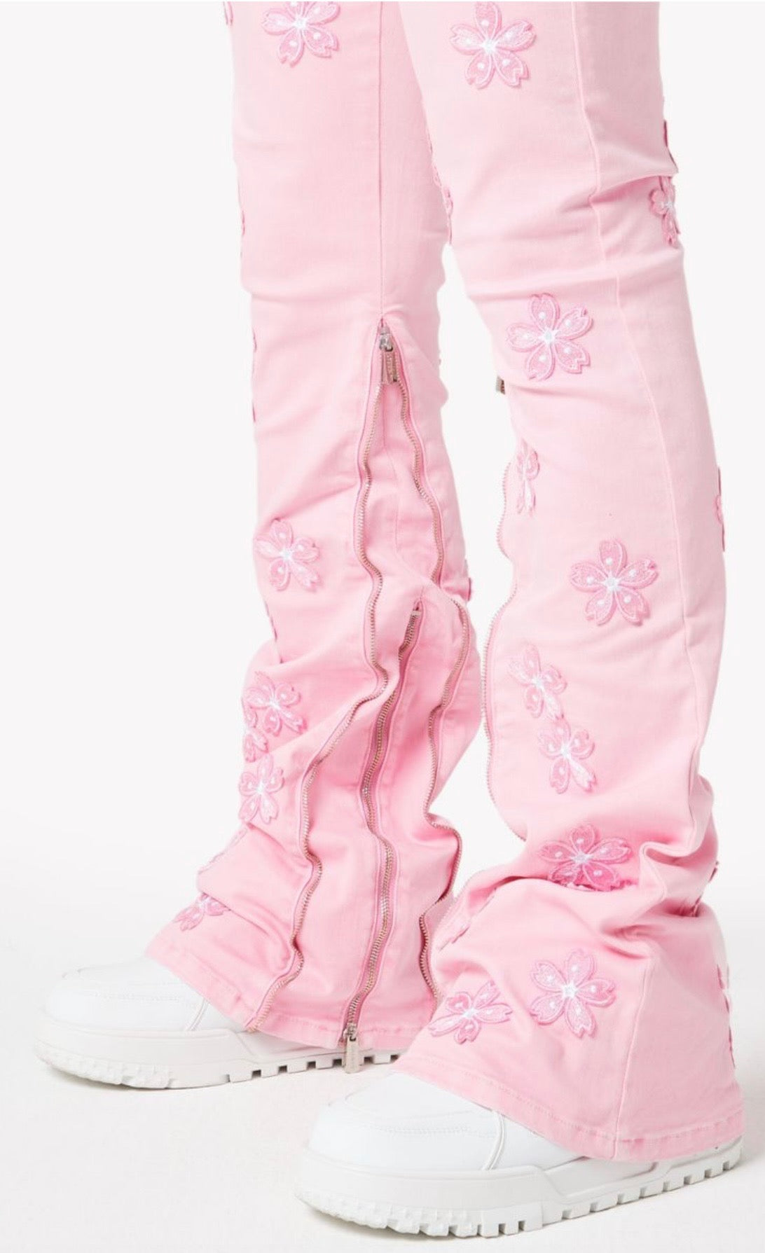 French-Rose-Blossom- Denim