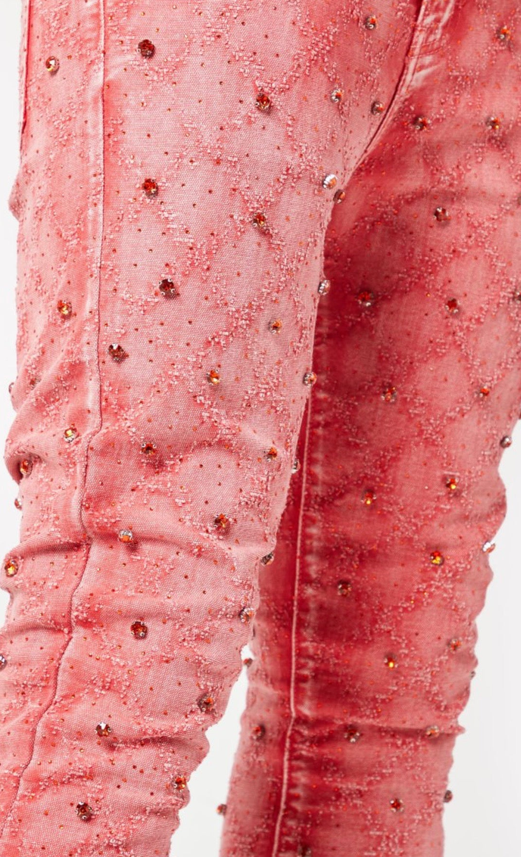 Vintage-Red-Embellished-Denim